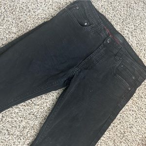 Steve's Black Straight Leg Jeans